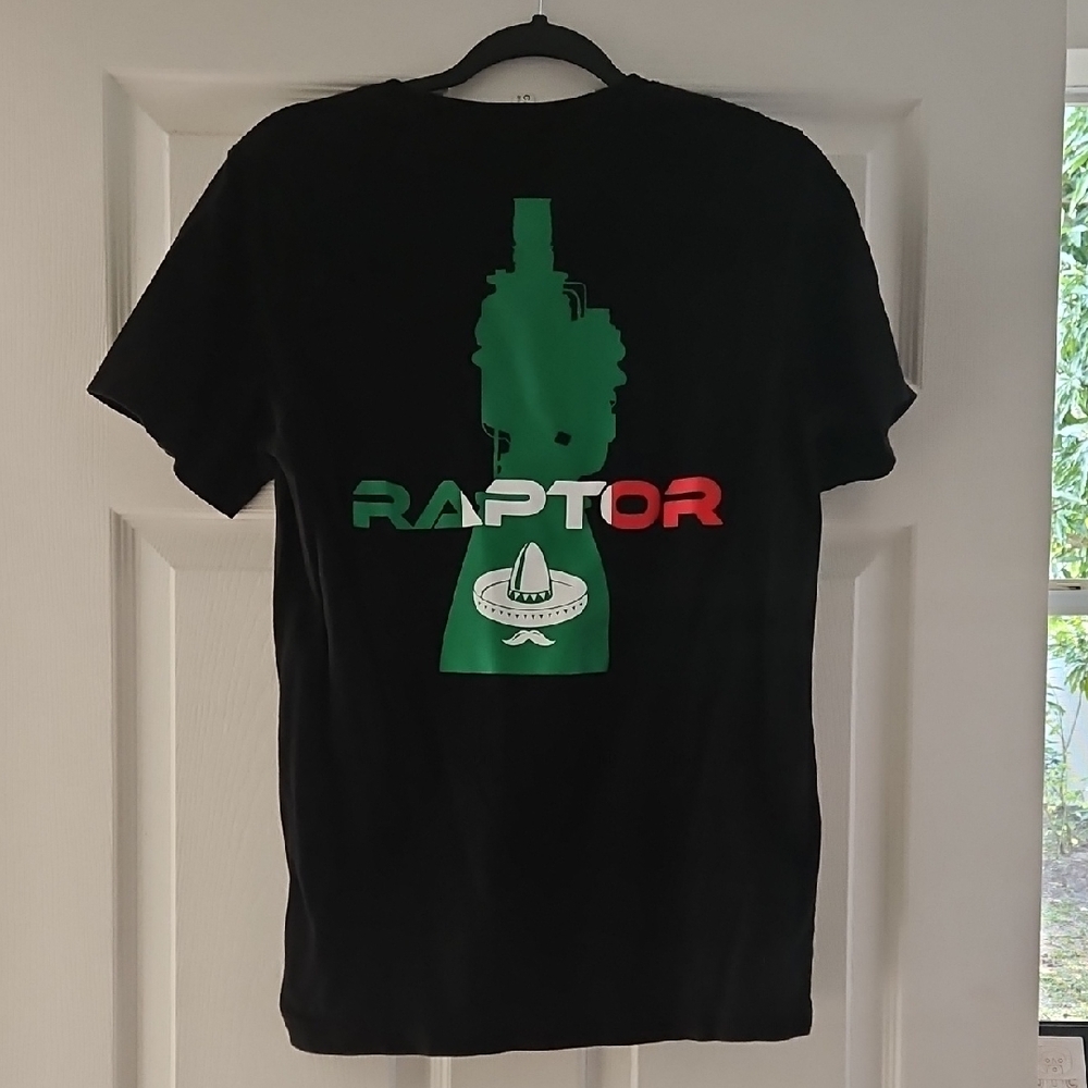 Spacex Raptor Black Tee
